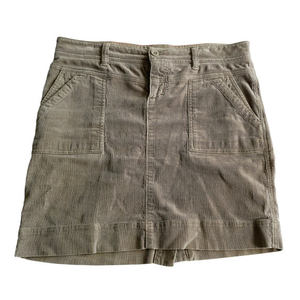 The North Face Never Stop Exploring Corduroy Above Knee Mini Stretch‎ Skirt - 6